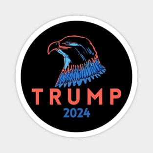 Trump 2024 Eagle Usa Magnet